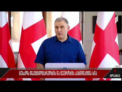 ცესკო-ს თავმჯდომარეობის და წევრობის კანდიდატთა სია - შეფასებები